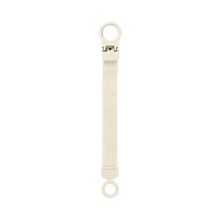 BIBS Loop Pacifier Clip | Ivory