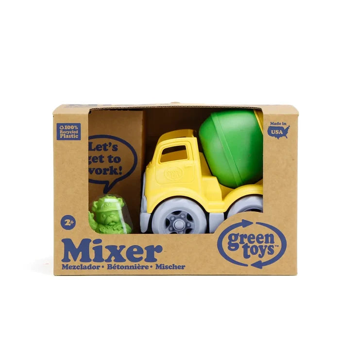 Green Toys - Mixer Construction Truck