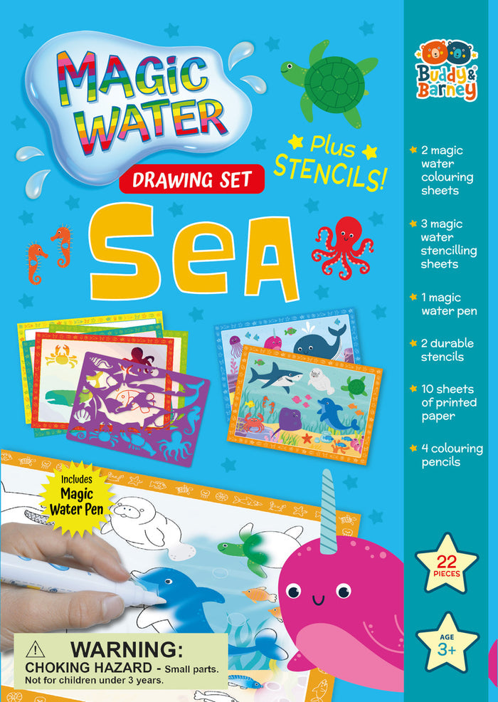Magic Water Drawing Set - Under the Sea