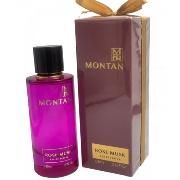 Montan Rose Musk WOMAN Eau De Parfum Spray 80 ml