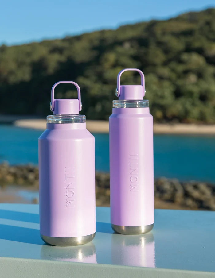 MontiiCo Insulated Quench Drink Bottle 1lt - Lilac