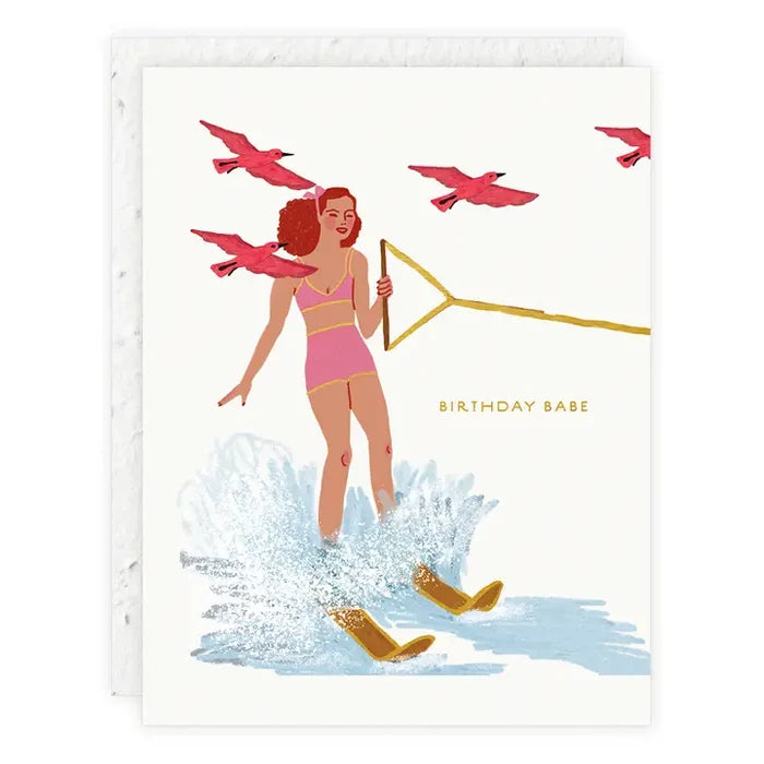 Seedlings - Birthday Babe Birthday Card