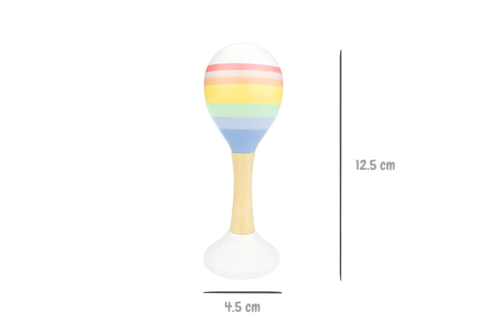 Wooden Rainbow Musical Maracas