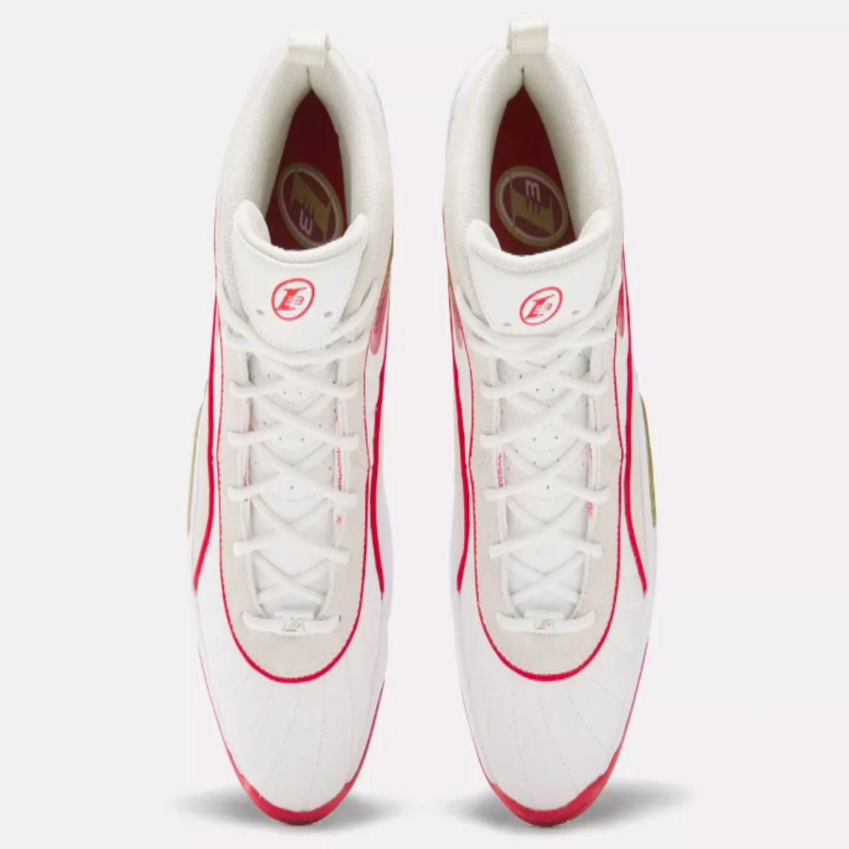 Men's Reebok Allen Iverson's Answer 3 "Vintage Chalk Vector Red"
