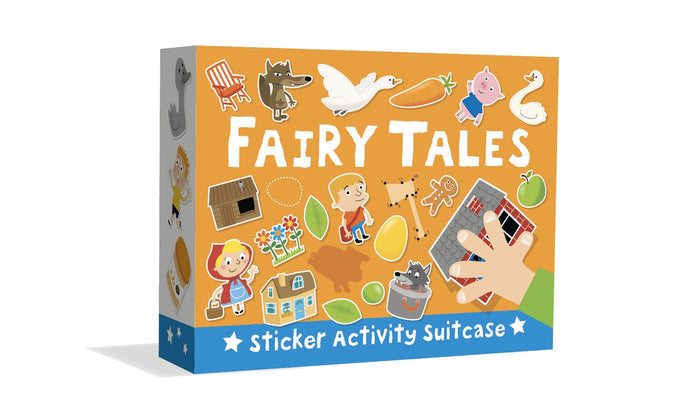 6 in 1 Activity & Sticker Suitcase - Fairytales