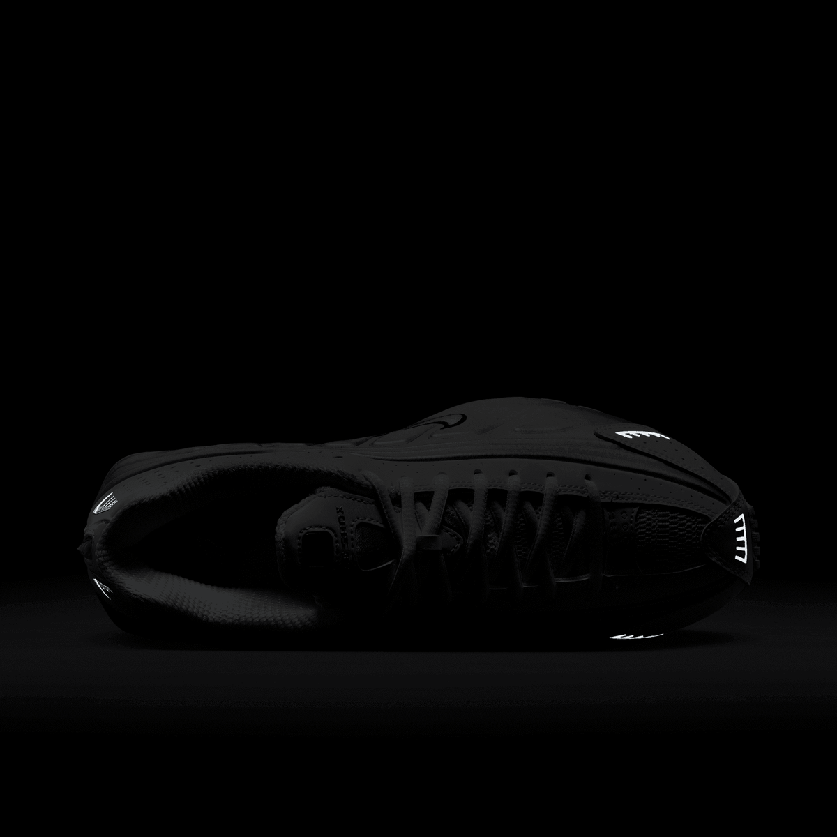 Women's Nike Shox R4 "White Metallic Silver Volt"