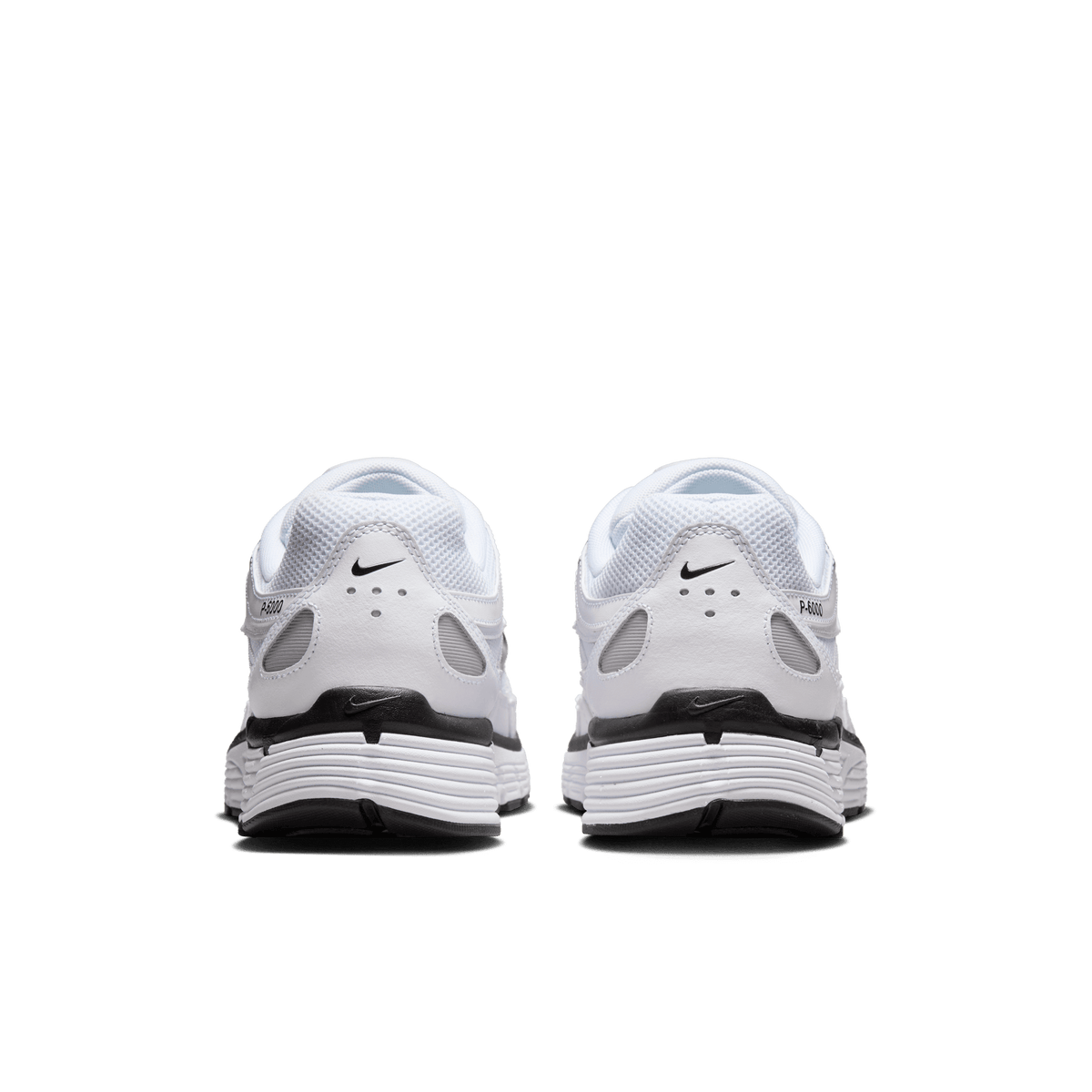 Men's Nike P-6000 "White Metallic Silver Black"