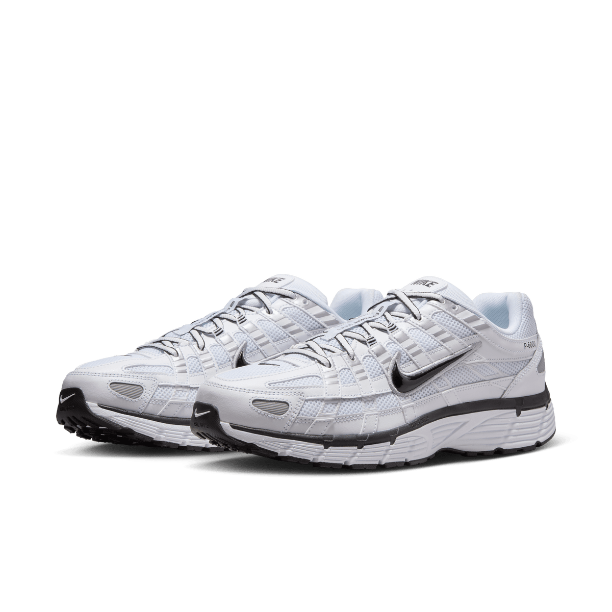 Men's Nike P-6000 "White Metallic Silver Black"