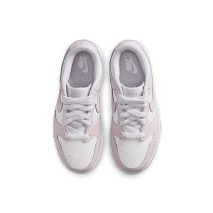 Little Kids' Nike Dunk Low "White Light Violet"