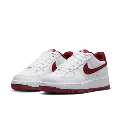 Big Kids' Nike Air Force 1 "White Team Red"