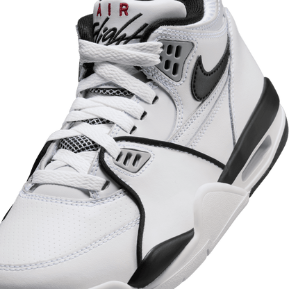 Big Kids' Nike Air Flight 89 "White Black"