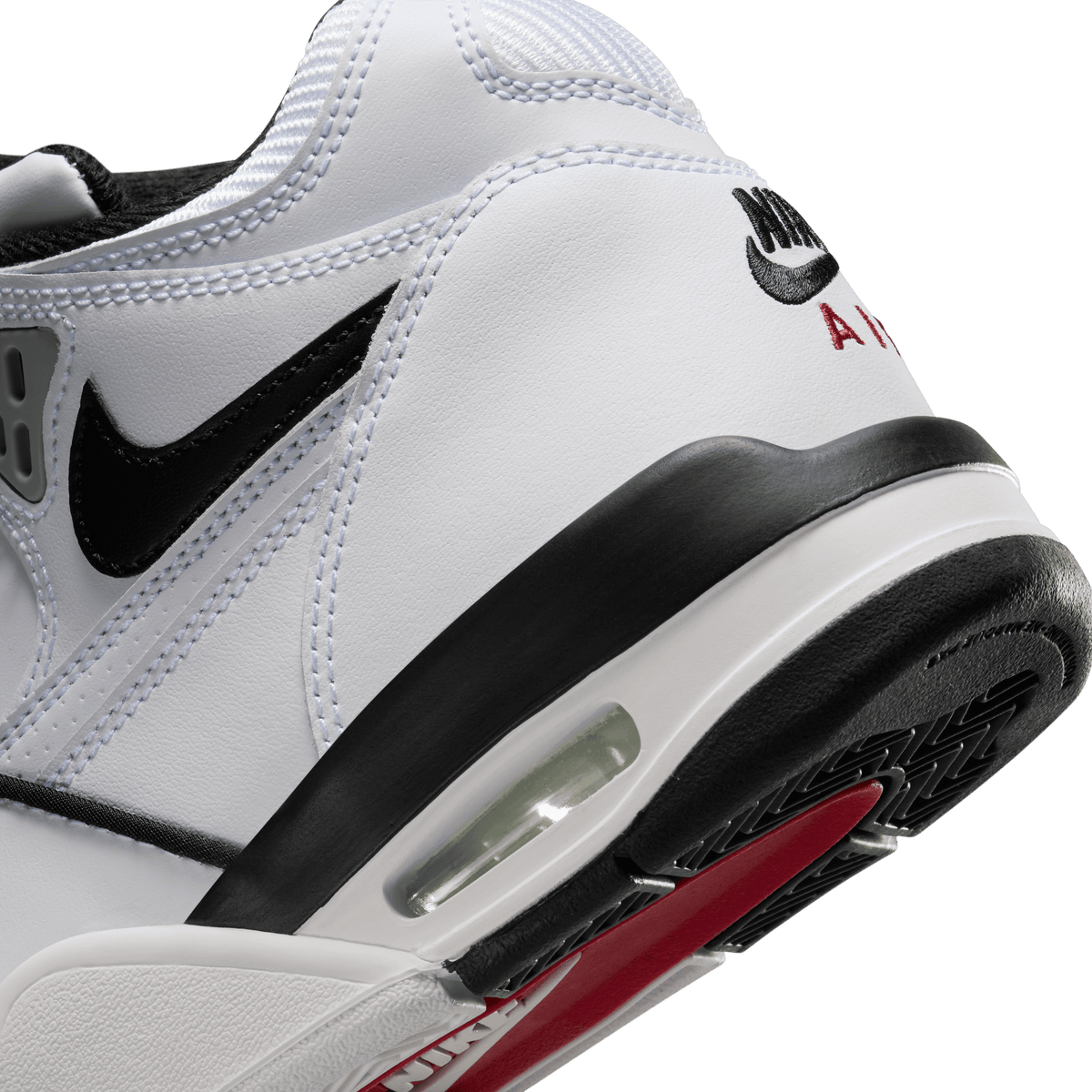 Big Kids' Nike Air Flight 89 "White Black"