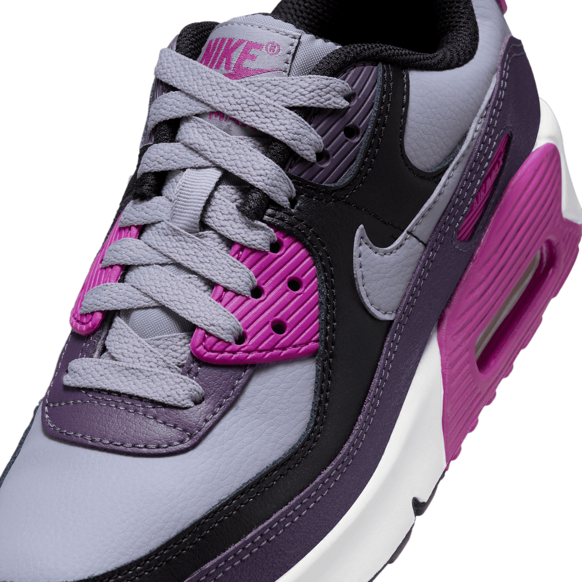 Big Kids' Nike Air Max 90 "Cement Grey Dark Raisin"