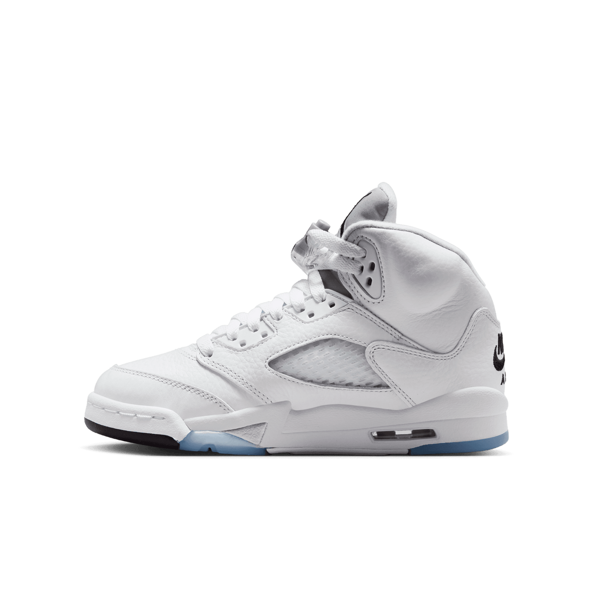 Big Kids' Air Jordan 5 Retro "White Metallic" (Unisex)