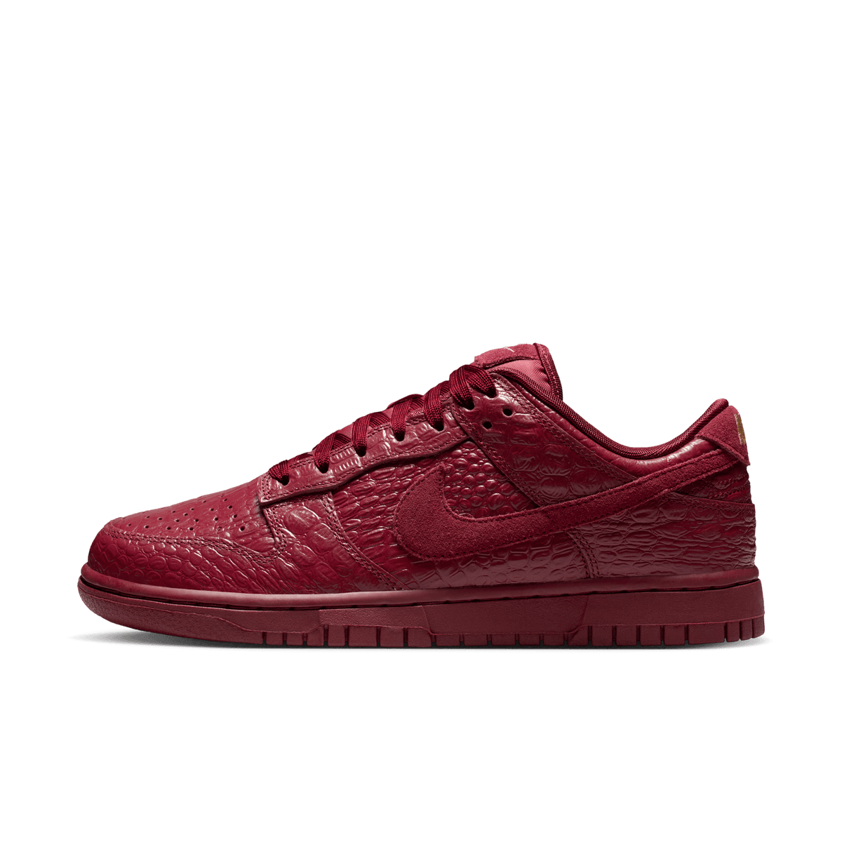Women's Nike Dunk Low "Team Red Croc"
