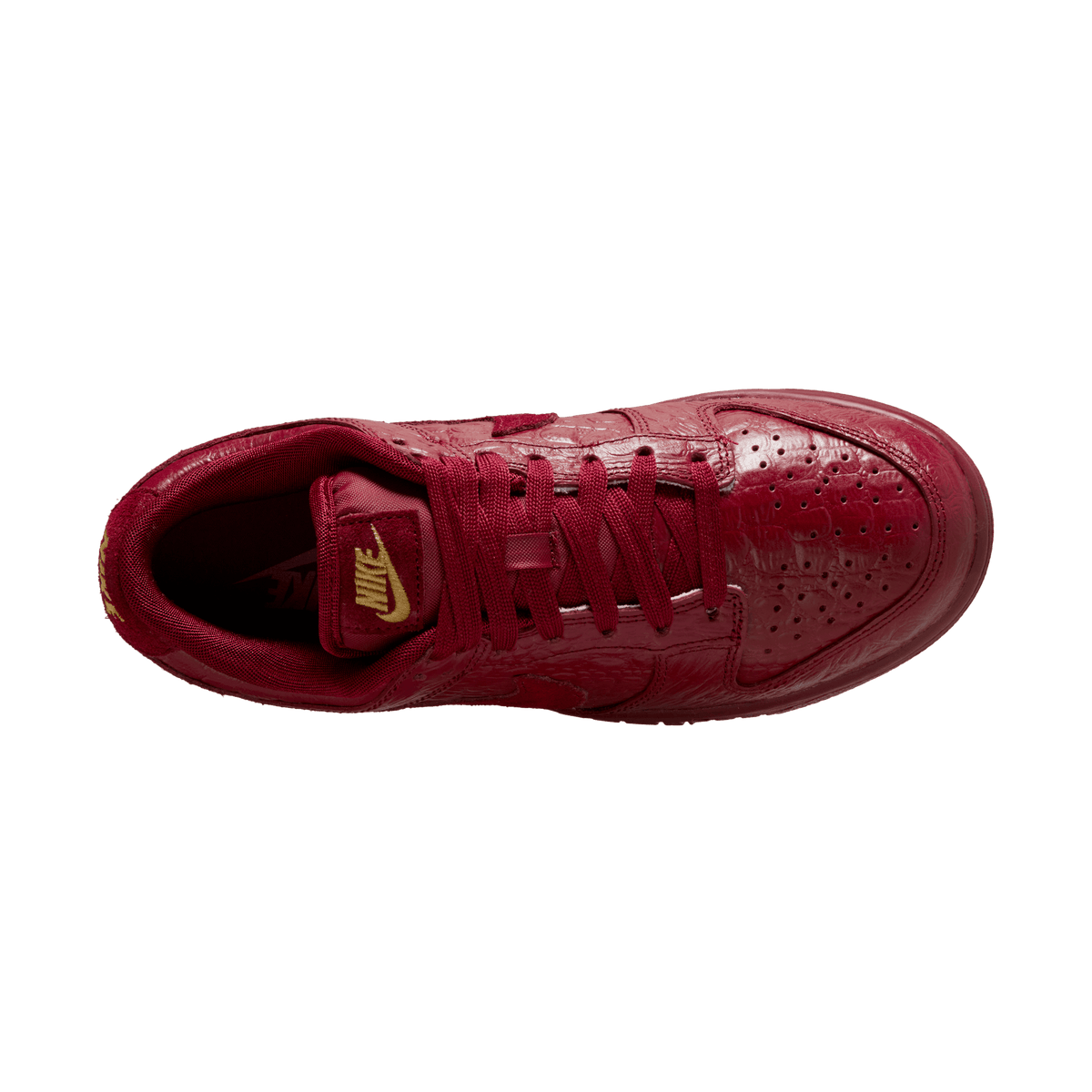 Women's Nike Dunk Low "Team Red Croc"