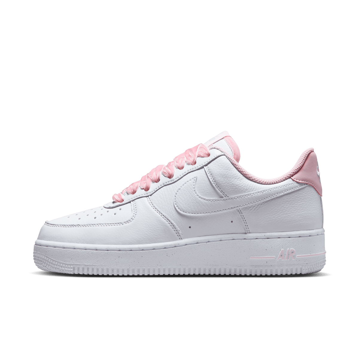 Women's Nike Air Force 1 '07 Vintage "Pink Foam Velvet Laces"