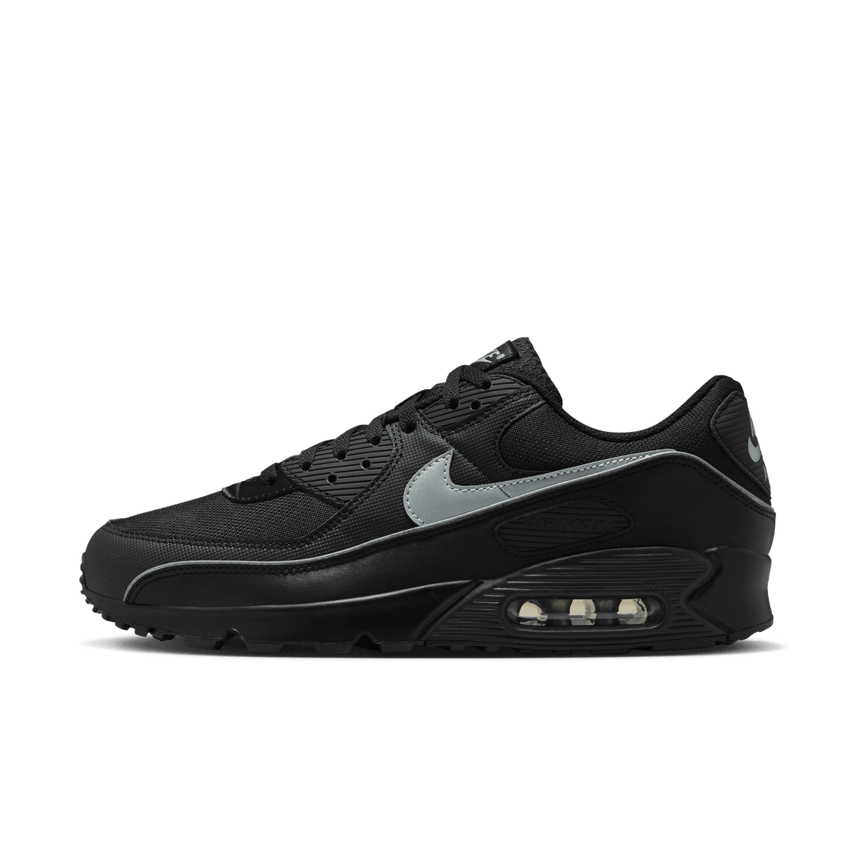 Men's Nike Air Max 90 Premium "Black Reflective"