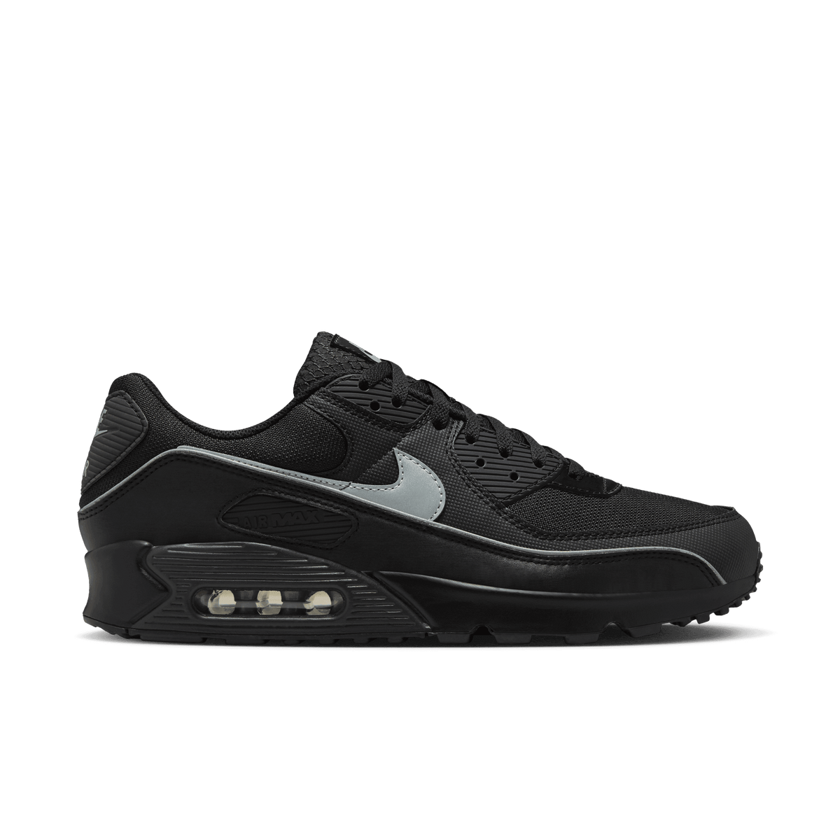 Men's Nike Air Max 90 Premium "Black Reflective"