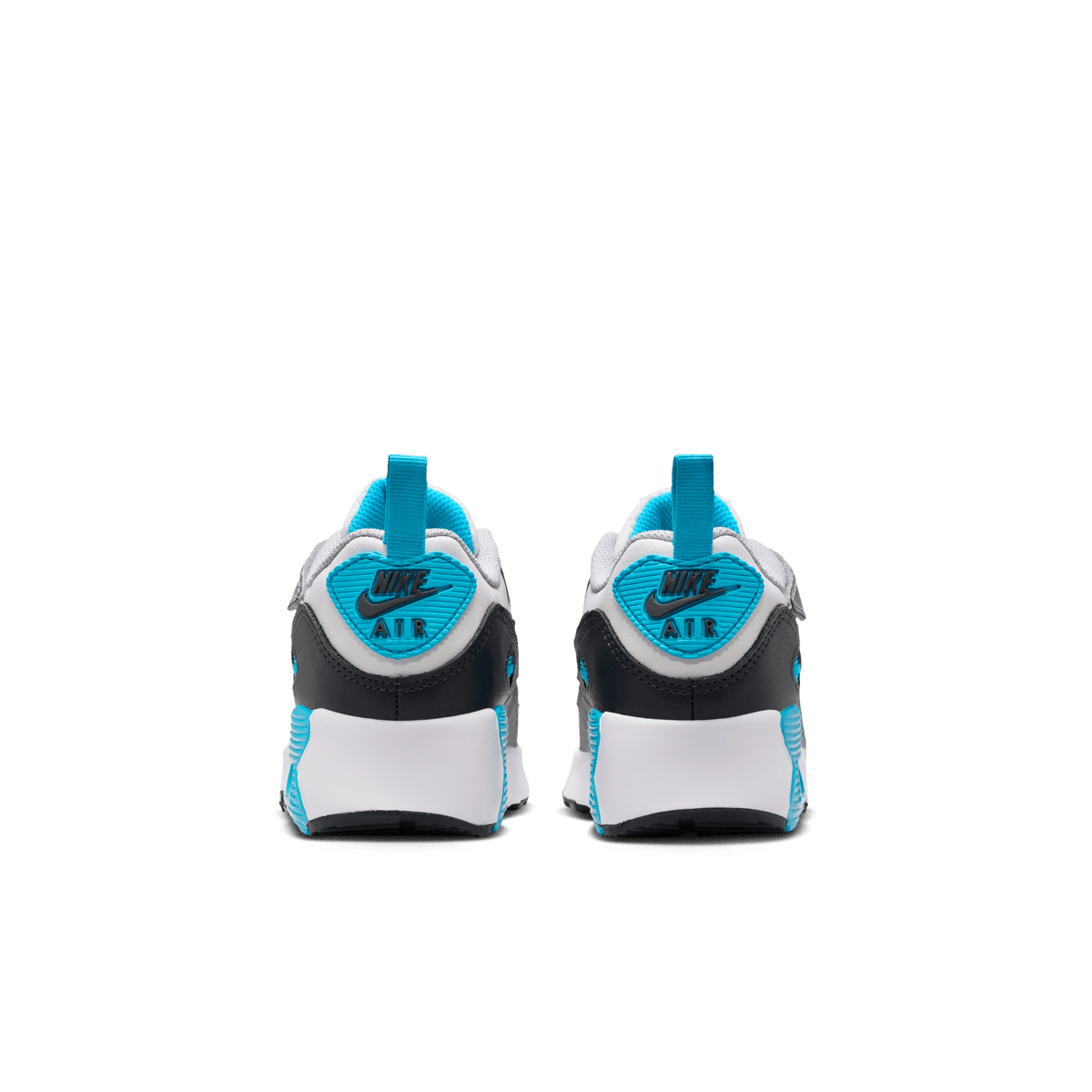 Little Kids' Nike Air Max 90 EasyOn "Platinum Tint Blue Lightning"