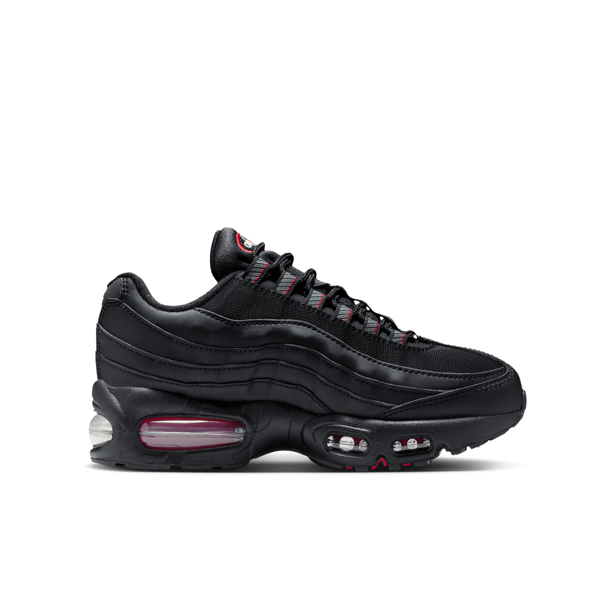 Big Kids' Nike Air Max 95 "Racing Pack - Black University Red"