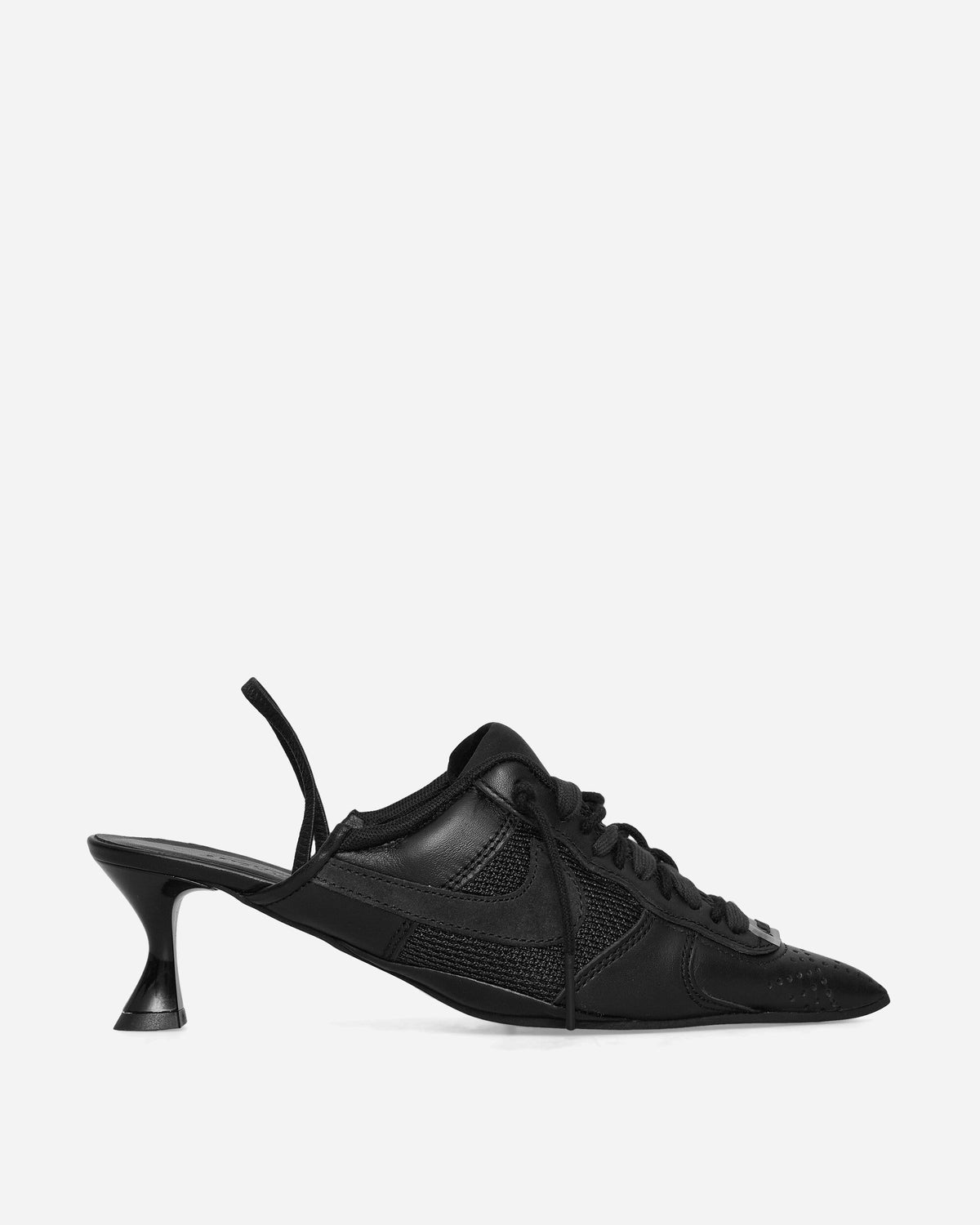 Hera Kitten Heel Shoes Black