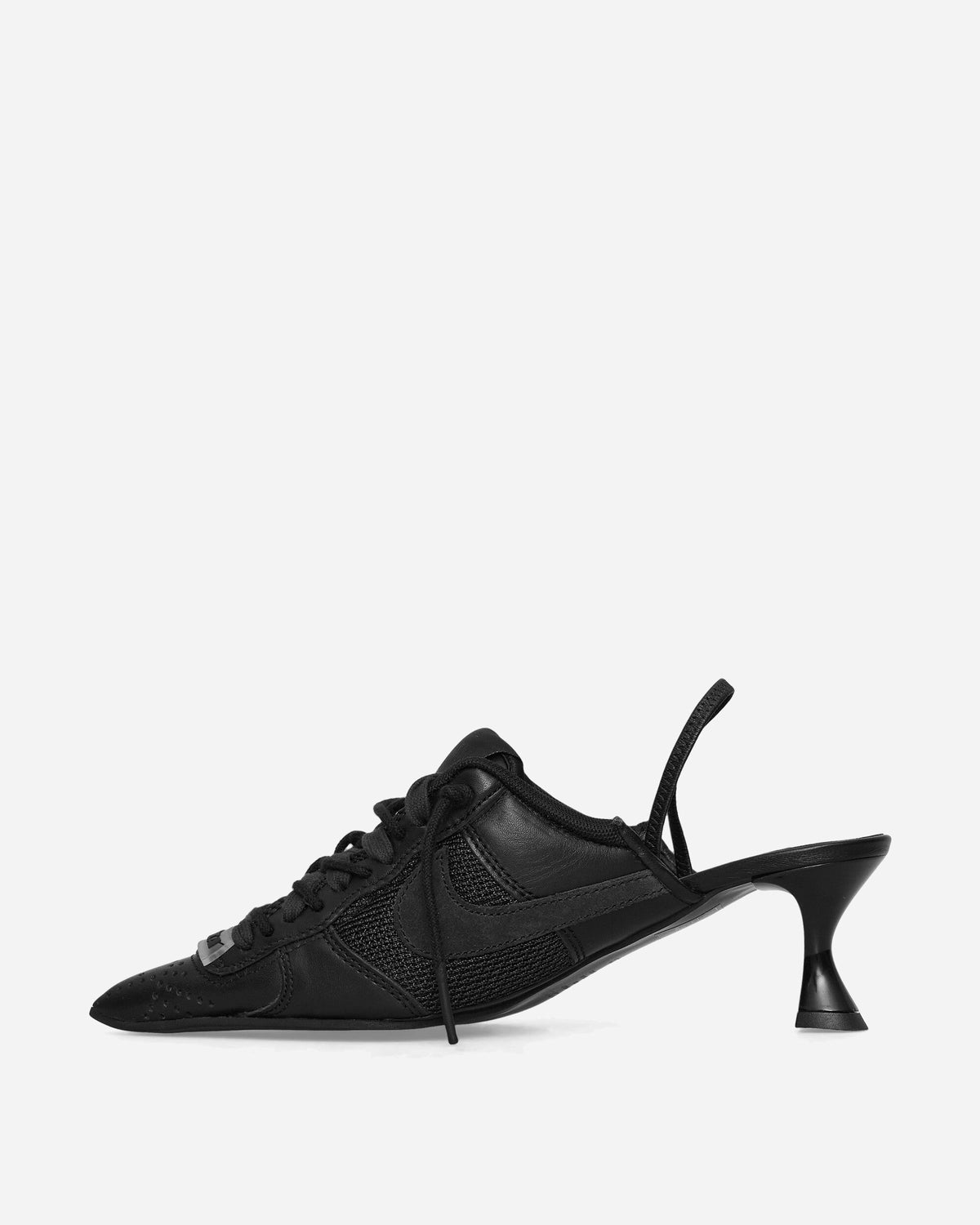 Hera Kitten Heel Shoes Black