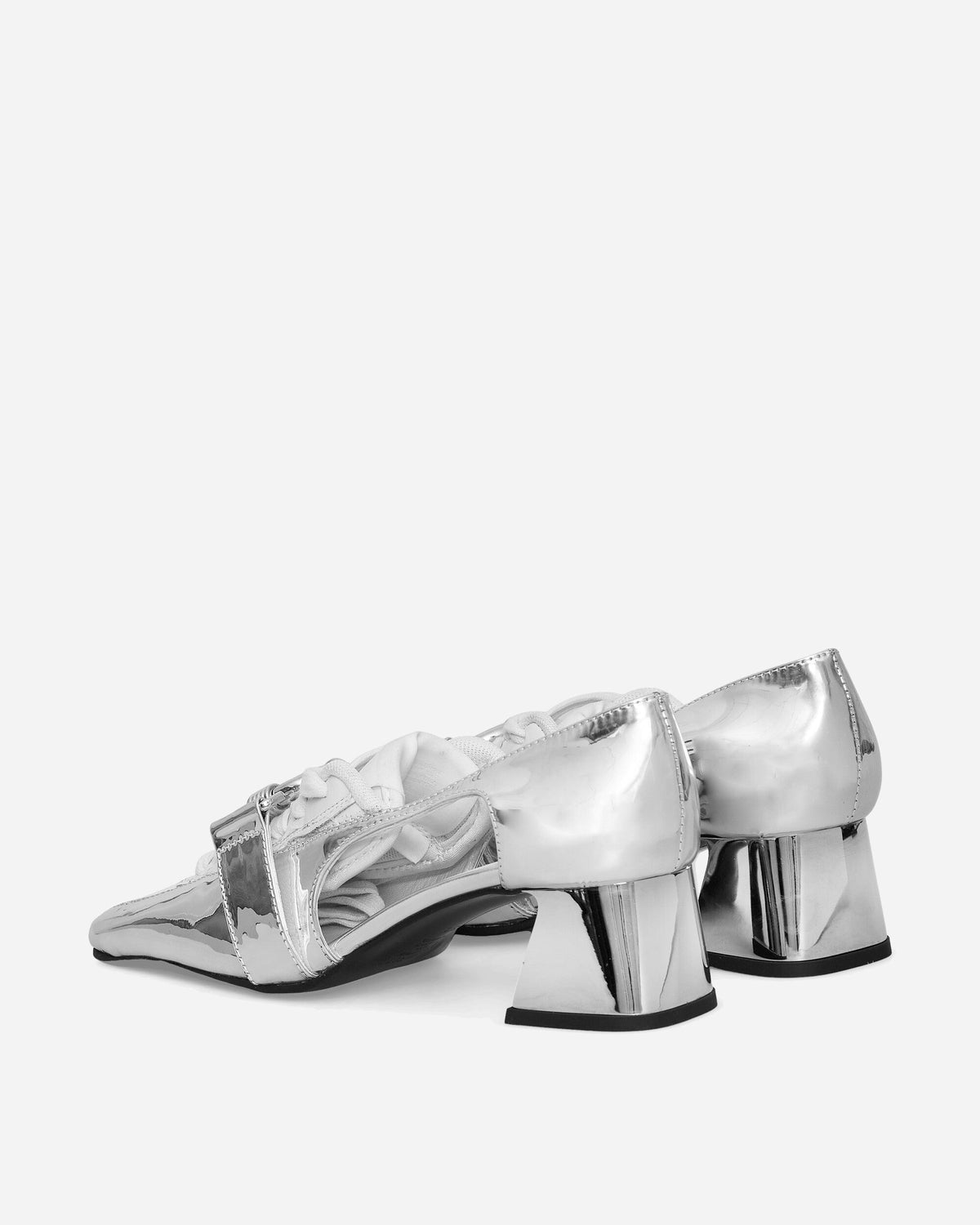 Olga Loafers White / Chrome