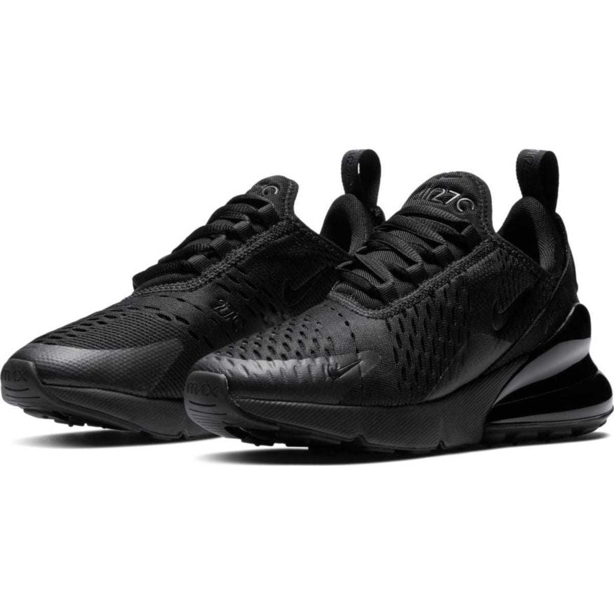 Big Kids' Nike Air Max 270 "Triple Black"