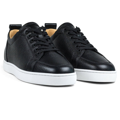 Christian Louboutin Rantulow Flat Grain Black Sneaker