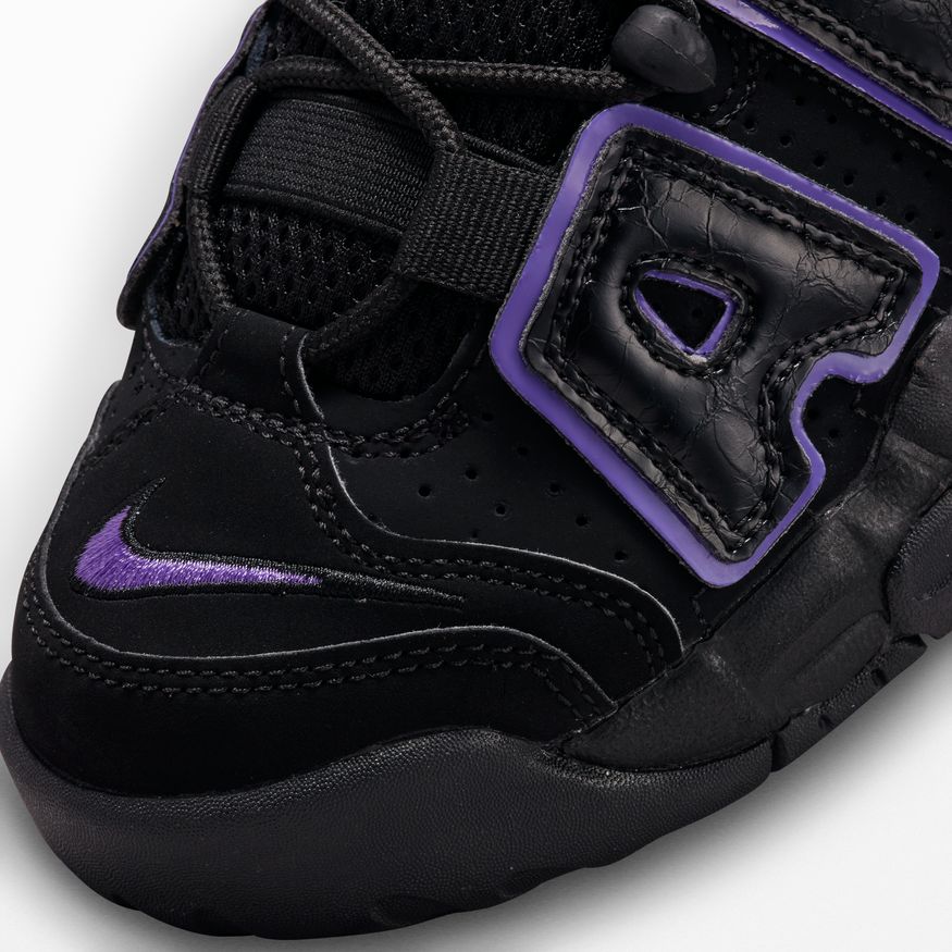 Big Kids' Nike Air More Uptempo "Black Action Grape"