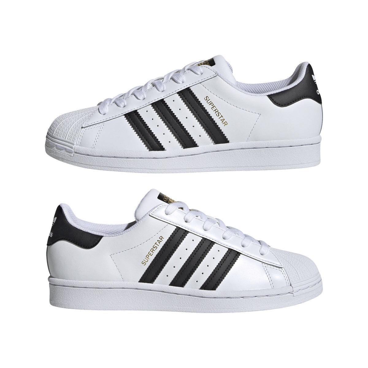 Women's Adidas Superstar "White Black"