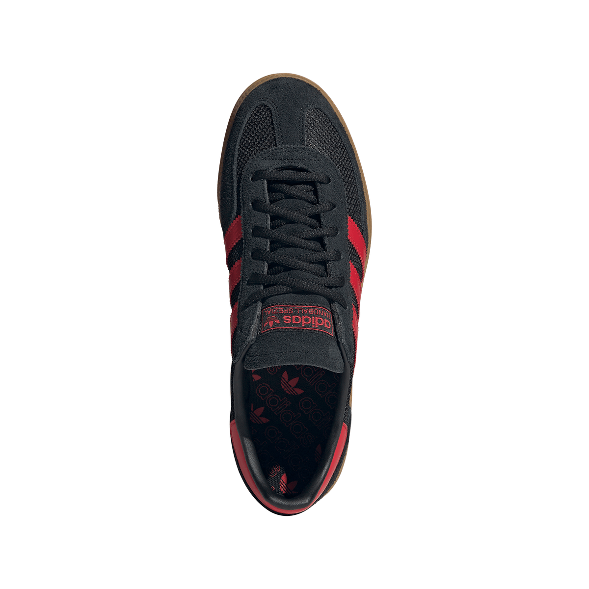 Men's/Women's Adidas Handball Spezial "Core Black Better Scarlet"