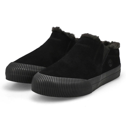 Women's Timberland Premium Skyla Bay 2.0 Low Warm-Lined Mule "Black Suede"