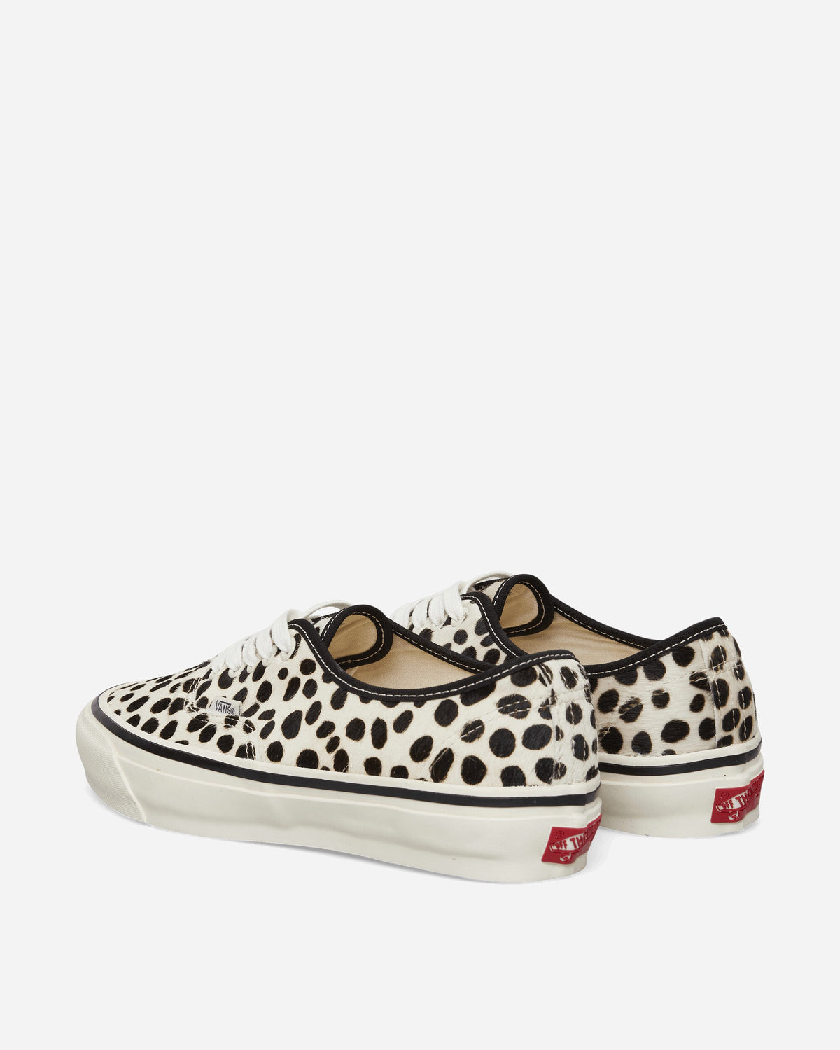 Premium Authentic 44 Pony Hair Sneakers Dalmatian