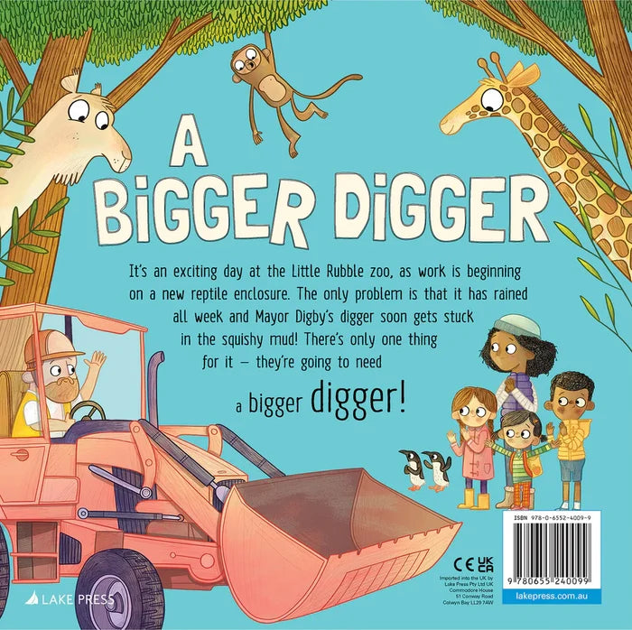 A Bigger Digger Hardcover Book
