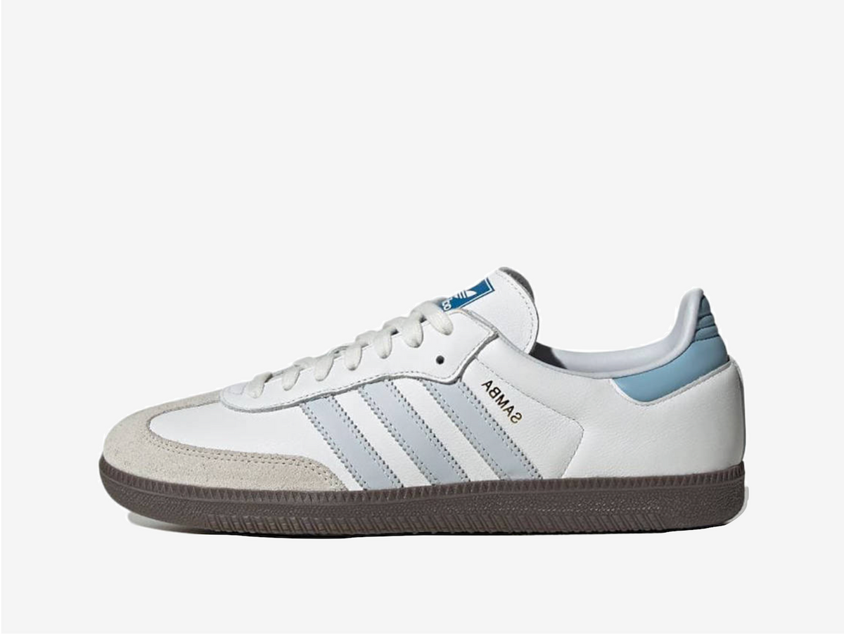 Adidas Samba OG White Clear Blue