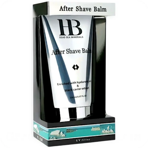 After Shave Balm with Hyaluronic Acid & Black Caviar Extract by HB 150 ml