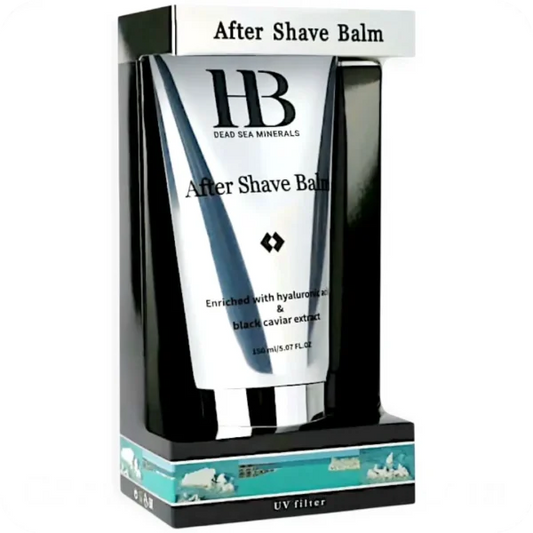 After Shave Balm with Hyaluronic Acid & Black Caviar Extract by HB 150 ml