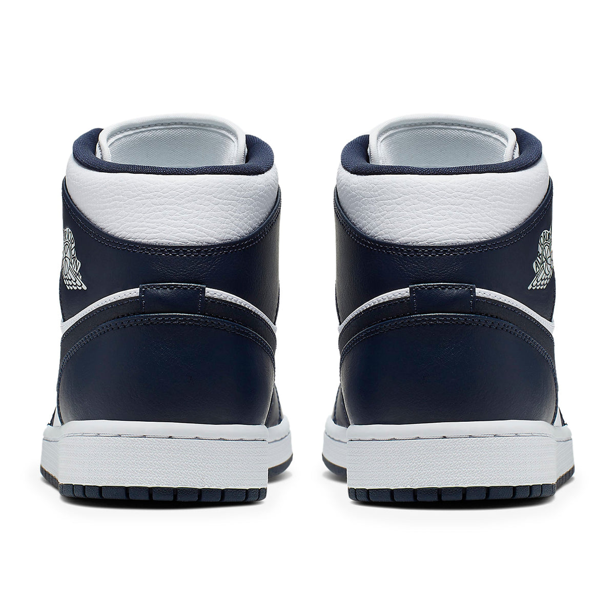 Air Jordan 1 Mid White Metallic Gold Obsidian