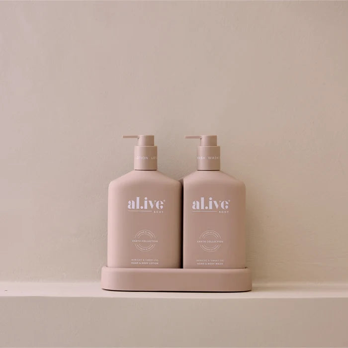 al.ive Body Apricot & Sweet Fig Wash & Lotion Duo