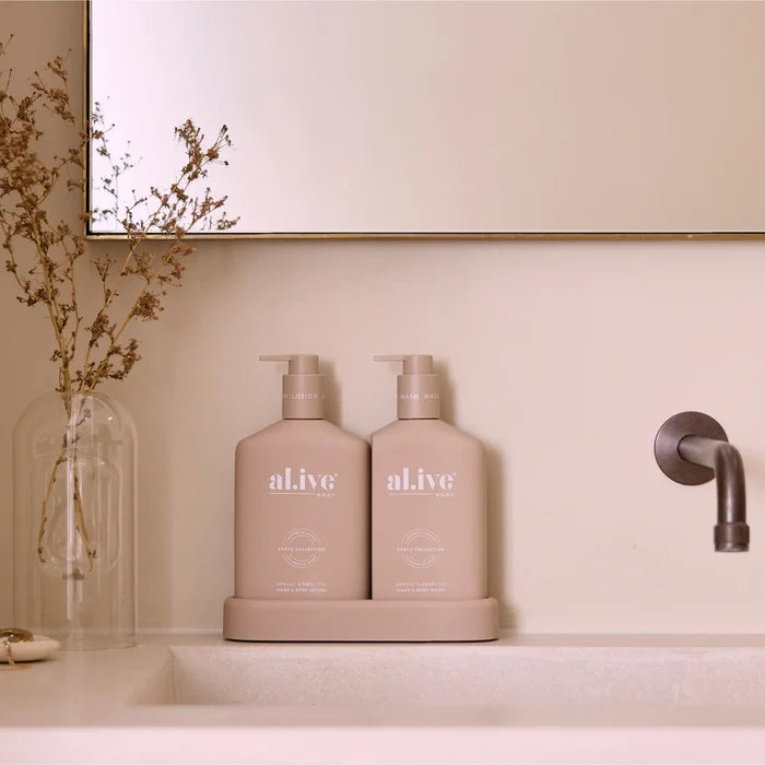 al.ive Body Apricot & Sweet Fig Wash & Lotion Duo