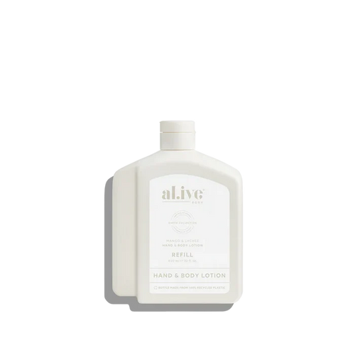 al.ive Hand & Body Lotion 650ml Refill - Mango & Lychee