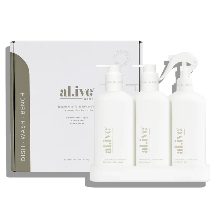 al.ive Kitchen Trio Set - Lemon Myrtle & Honeydew