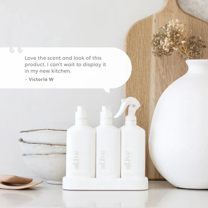 al.ive Kitchen Trio Set - Lemon Myrtle & Honeydew