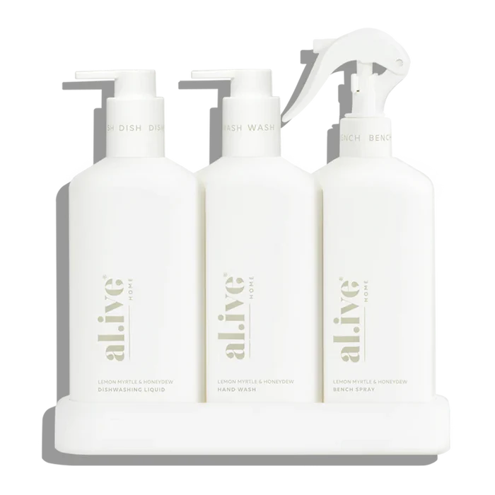 al.ive Kitchen Trio Set - Lemon Myrtle & Honeydew