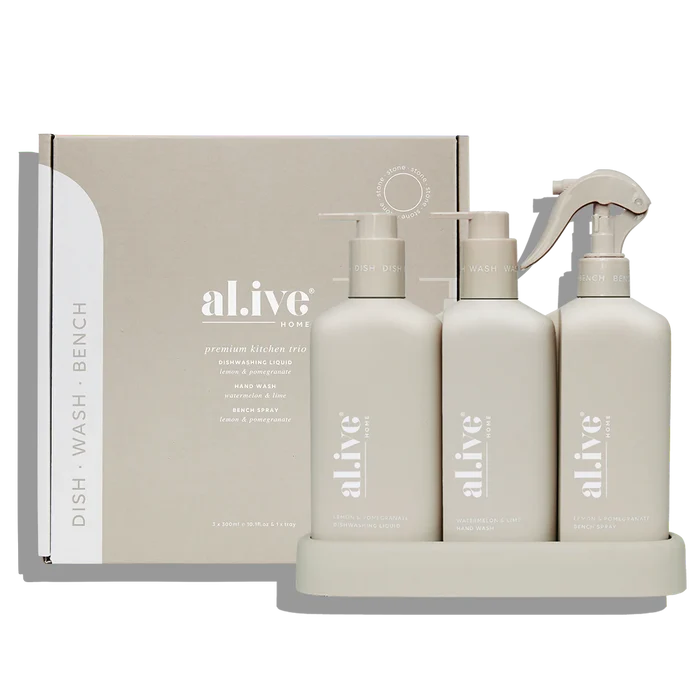 al.ive Kitchen Trio Set - Lemon & Pomegranate + Watermelon & Lime