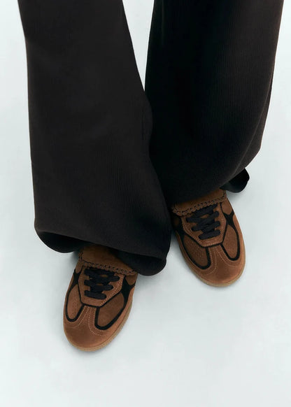ALOHAS - Club Suede Sneaker in Brown