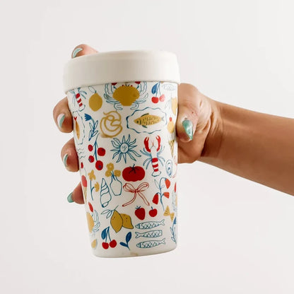 Amalfi Stainless Steel Coffee Cup 350ml