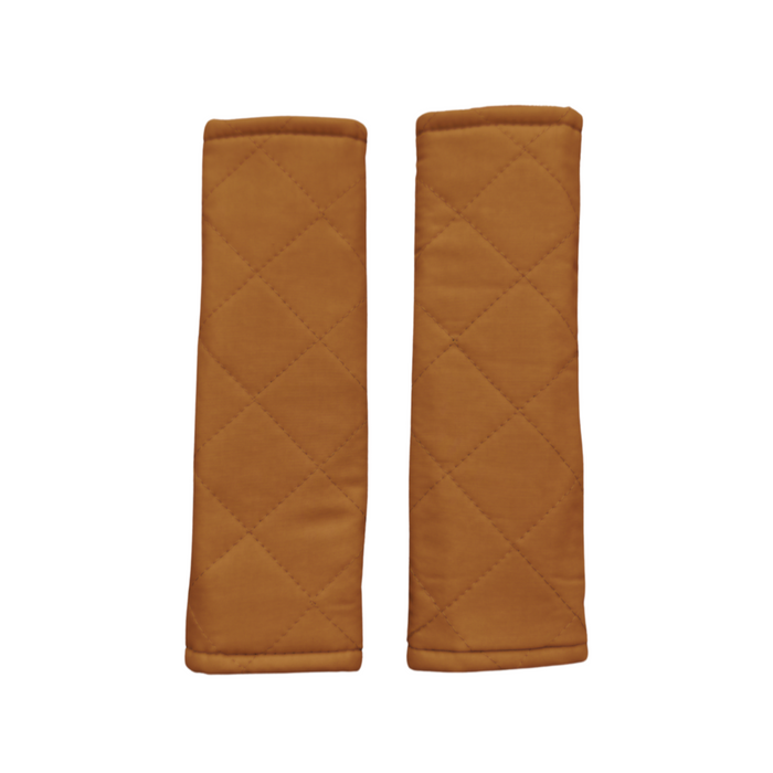 Bambella Designs Quilted Harness Covers | Chestnut